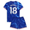 Conjunto (Camiseta+Pantalón Corto) Chelsea Nkunku 18 Primera Equipación 2024-25 - Niño